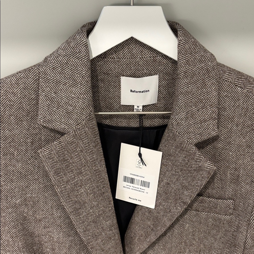 Reformation James relaxed blazer - Picture 2 of 3
